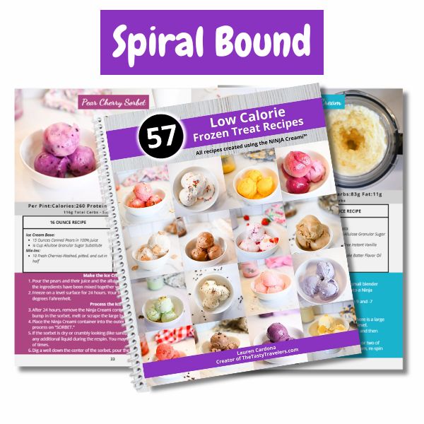 57 Low Calorie Ninja Creami Recipes-Physical Copy