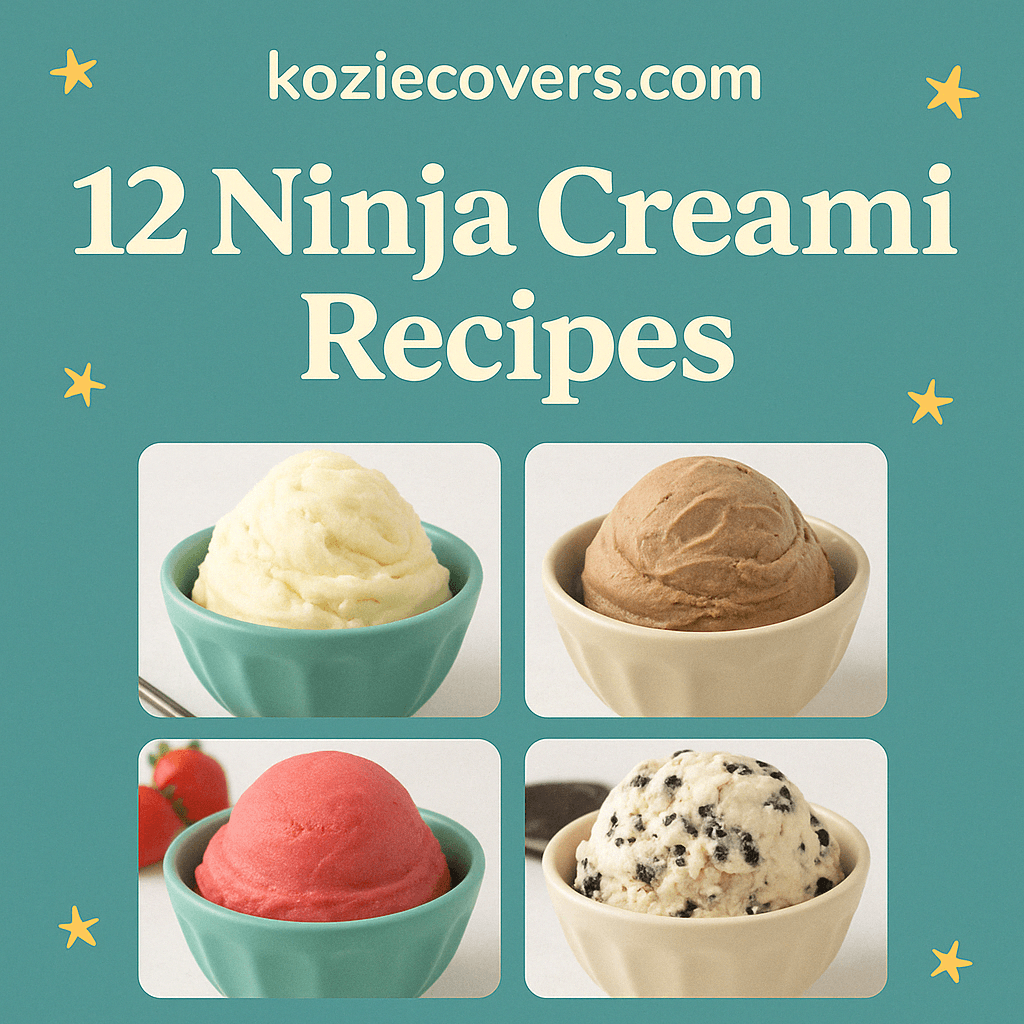 Ultimate Recipe Book - Top 12 Ninja Creami Recipes